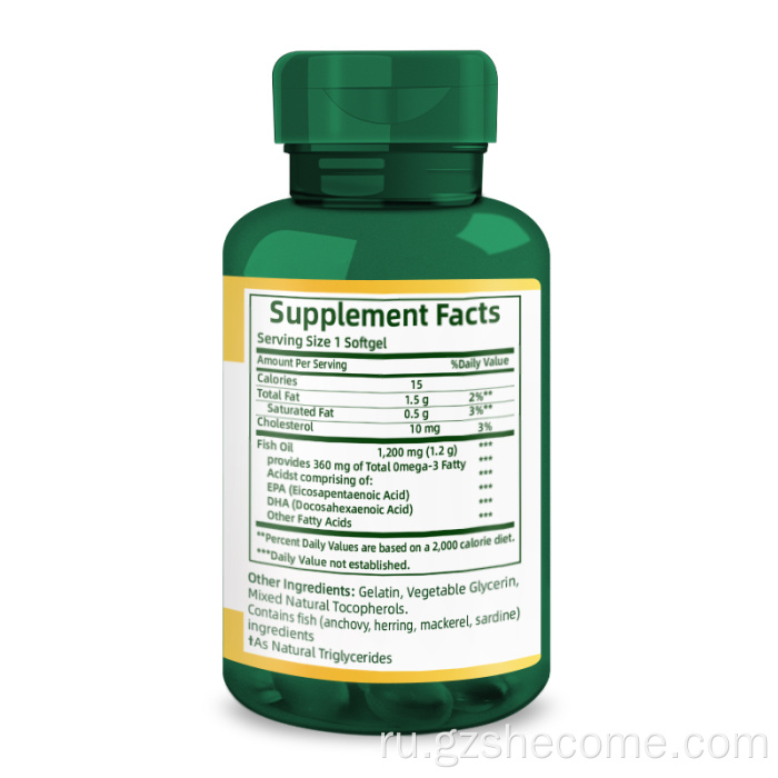 Омега -рыбий живой пище